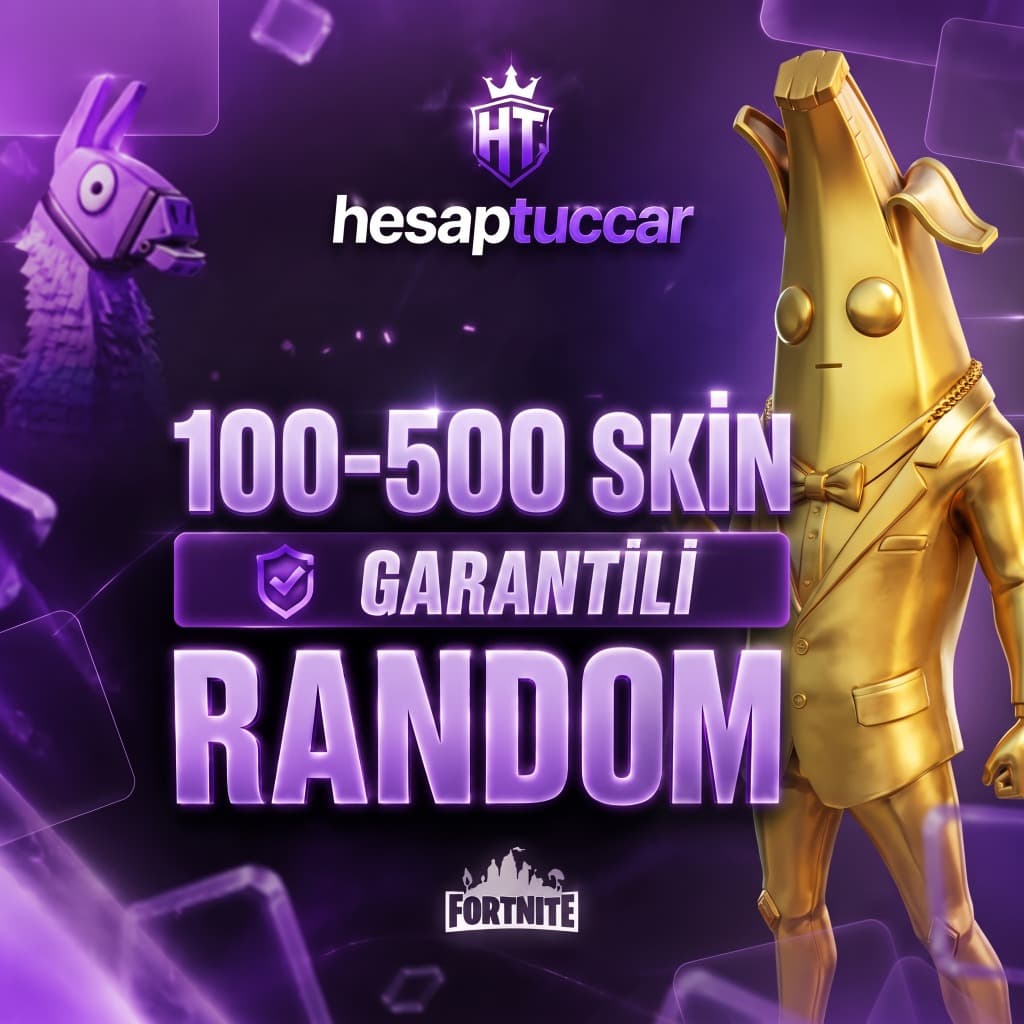 100-500 SKİN GARANTİLİ RANDOM